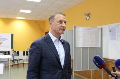 Аркадий Фомин проголосовал на выборах в Рязоблдуму